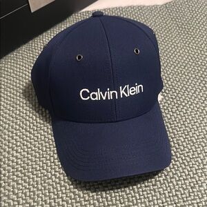 Calvin Klein Deep Blue Baseball Cap